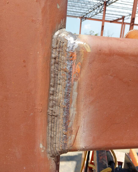 100% Connection welding