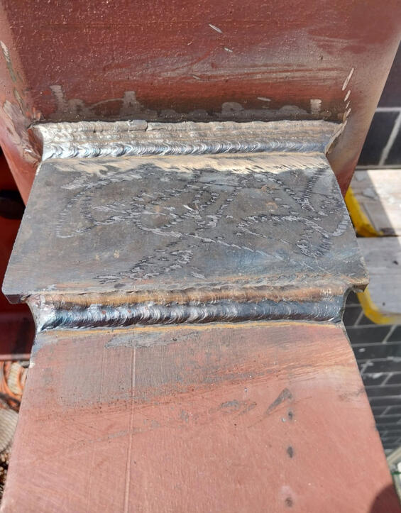 100% Connection welding